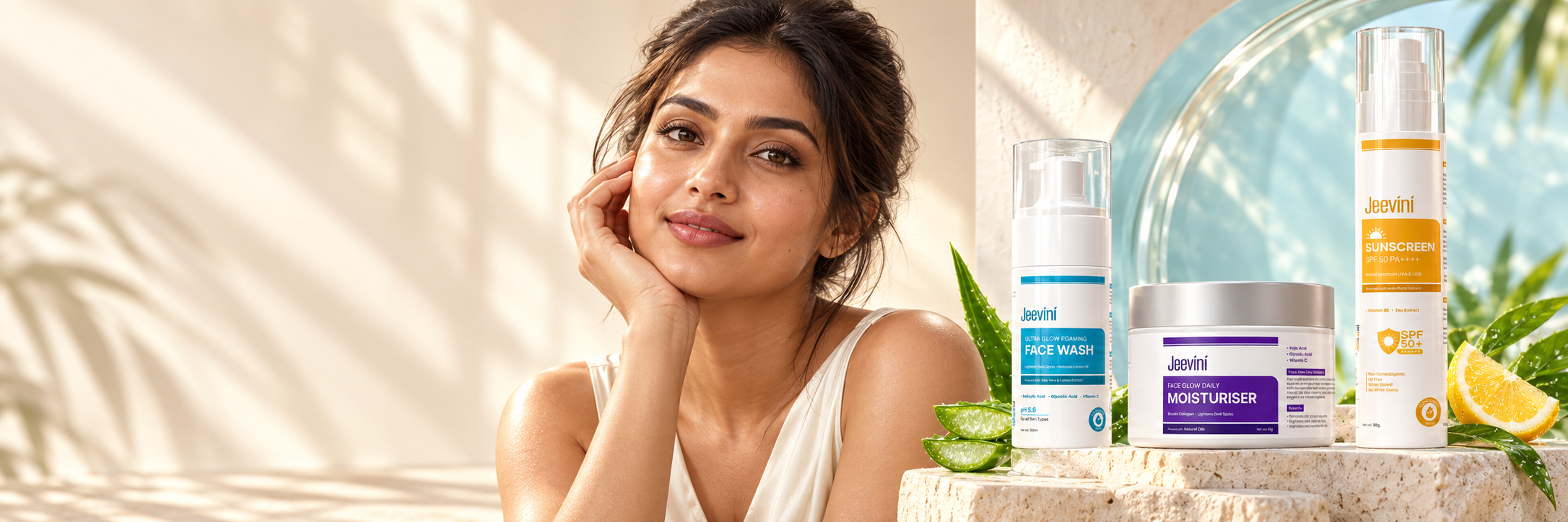 Your everyday, elevated - Jeevini Lifesciences Skincare