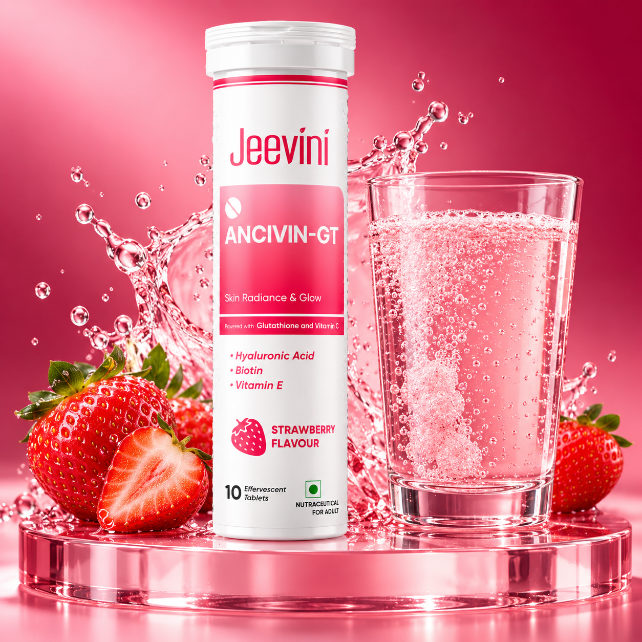 Ancivin-GT Skin Radiance Effervescent Tablets