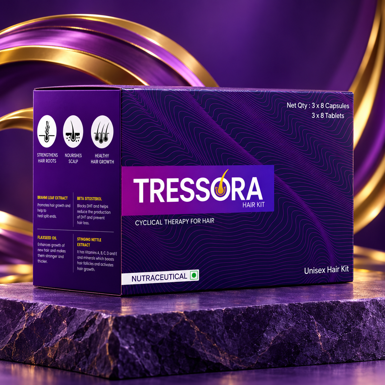 Tressora Complete Hair Growth & Care Kit
