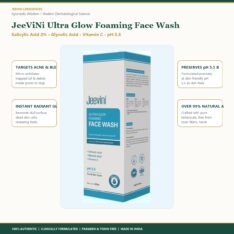 JeeViNi Ultra Glow Foaming Face Wash (100ml)